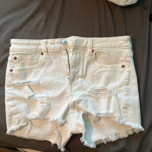 American Eagle stretch jean shorts